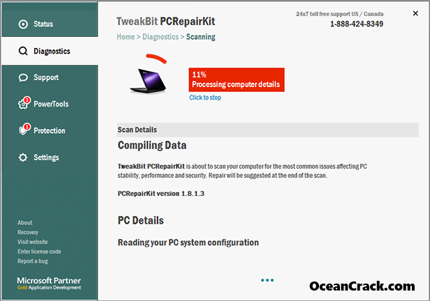 TweakBit PCRepairKit 2.0.0.55916 Crack + License Code Updated