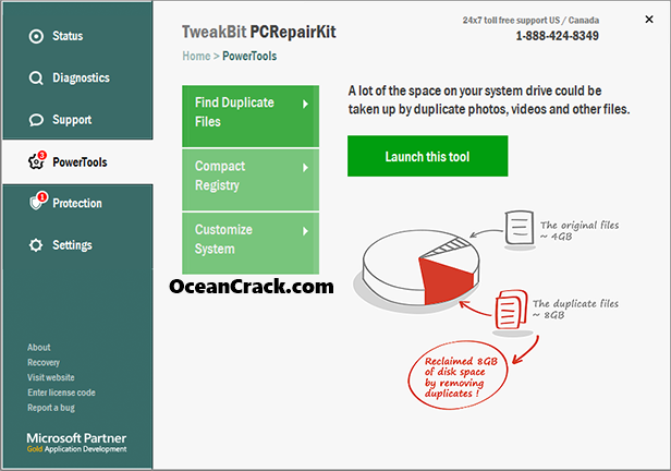 TweakBit PCRepairKit 2.0.0.55916 Crack + License Code Updated