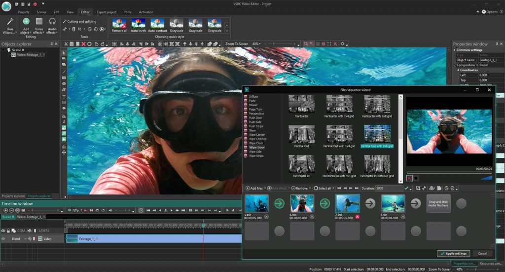 VSDC Video Editor Pro 8.2.3.477 download the new version for iphone